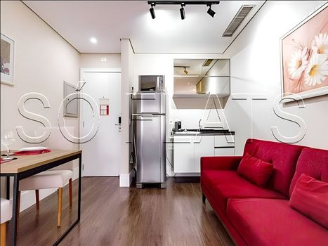 Foto 4 do(a) Apartamento de 1 quartos à venda em Cidade Monções, São Paulo