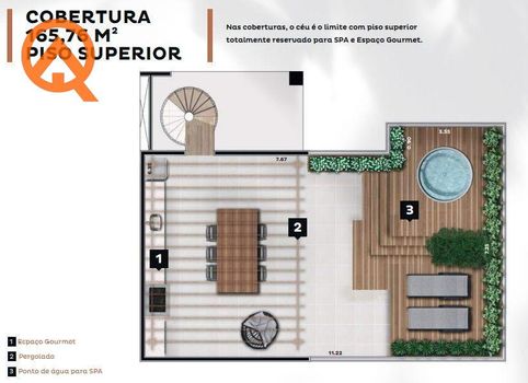Foto 16 do(a) Cobertura de 3 quartos à venda em Bairro das Palmeiras, Campinas