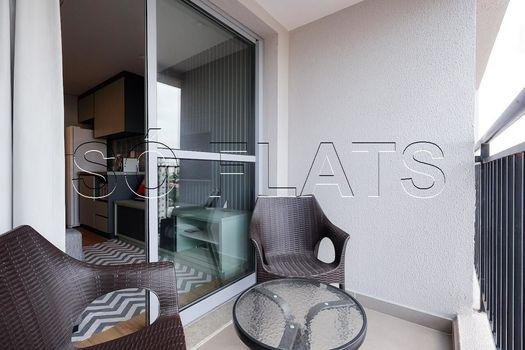 Foto 10 do(a) Flat de 1 quartos à venda em Indianópolis, São Paulo