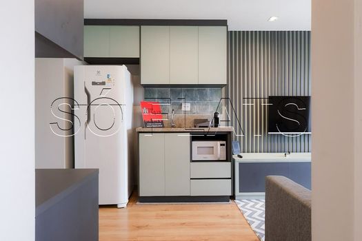 Foto 2 do(a) Flat de 1 quartos à venda em Indianópolis, São Paulo