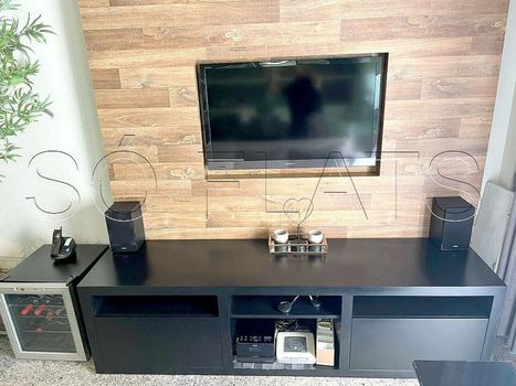 Foto 3 do(a) Flat de 2 quartos à venda em Moema, São Paulo