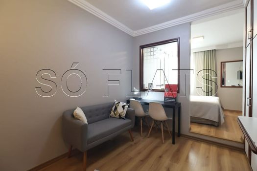 Foto 2 do(a) Flat de 1 quartos à venda em Cerqueira César, São Paulo