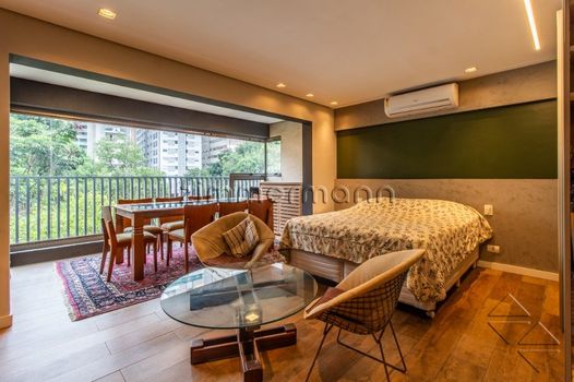 Foto 1 do(a) Apartamento de 1 quartos à venda em Jardim Paulista, São Paulo