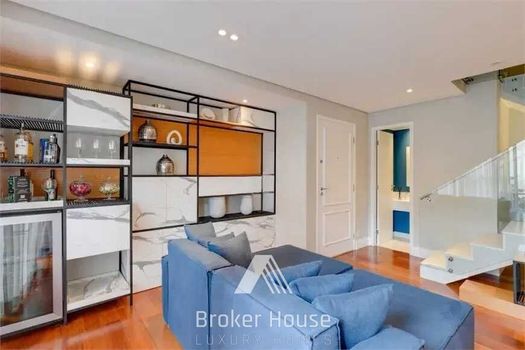 Foto 3 do(a) Apartamento de 3 quartos à venda em Santo Amaro, São Paulo