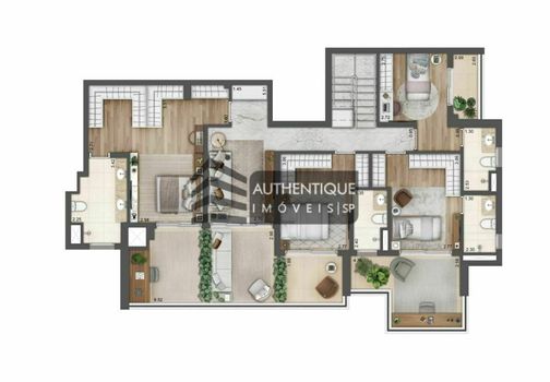 Foto 35 do(a) Cobertura de 4 quartos à venda em Jardim Aurélia, São Paulo