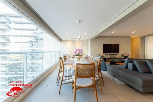 Foto 6 do(a) Apartamento de 4 quartos à venda em Santo Amaro, São Paulo