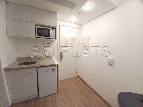 Foto 4 do(a) Flat de 1 quartos à venda em Indianópolis, São Paulo