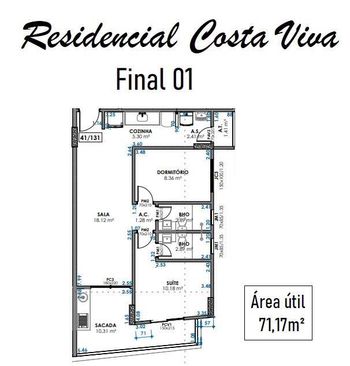 Foto 33 do(a) Apartamento de 3 quartos à venda em Tupi, Praia Grande