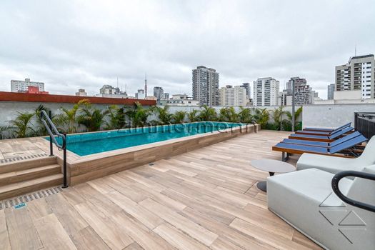 Foto 2 do(a) Apartamento de 1 quartos à venda em Pinheiros, São Paulo