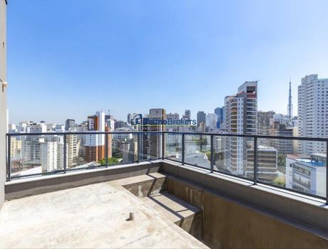 Foto 3 do(a) Cobertura de 4 quartos à venda em Cerqueira César, São Paulo