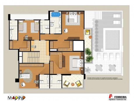 Foto 3 do(a) Apartamento de 4 quartos à venda em Vila Santa Maria, Araçatuba