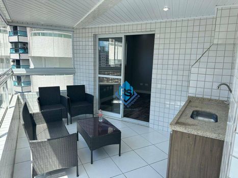 Foto 9 do(a) Apartamento de 3 quartos à venda em Guilhermina, Praia Grande