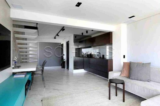 Foto 3 do(a) Flat de 1 quartos à venda em Vila Olímpia, São Paulo