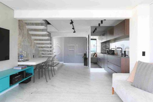 Foto 1 do(a) Flat de 1 quartos à venda em Vila Olímpia, São Paulo