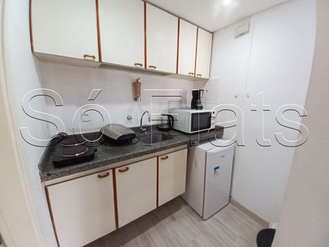 Foto 7 do(a) Flat de 1 quartos à venda em Moema, São Paulo