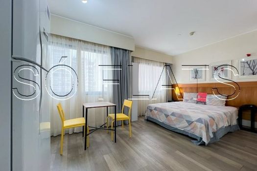 Foto 3 do(a) Apartamento de 1 quartos à venda em Indianópolis, São Paulo