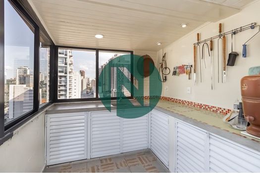 Foto 4 do(a) Cobertura de 3 quartos à venda em Jardim das Acácias, São Paulo