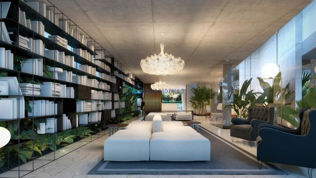 Foto 10 do(a) Apartamento de 1 quartos à venda em Vila Nova Conceição, São Paulo