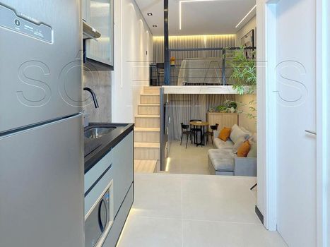 Foto 9 do(a) Flat de 1 quartos à venda em Vila Mariana, São Paulo