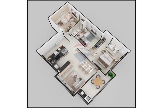 Foto 6 do(a) Apartamento de 3 quartos à venda em Bom Retiro, Ipatinga