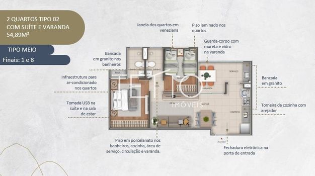 Foto 33 do(a) Apartamento de 3 quartos à venda em Paquetá, Belo Horizonte