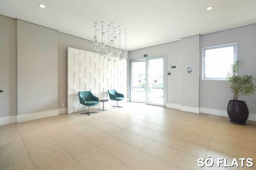 Foto 17 do(a) Flat de 1 quartos à venda em Santo Amaro, São Paulo