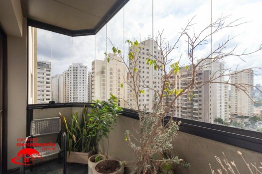 Foto 1 do(a) Apartamento de 3 quartos à venda em Brooklin Paulista, São Paulo