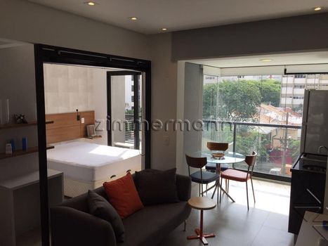 Foto 1 do(a) Apartamento de 1 quartos à venda em Jardim Paulista, São Paulo