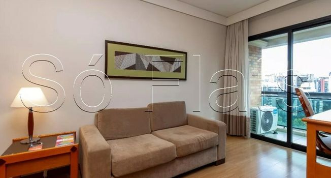 Foto 3 do(a) Flat de 1 quartos à venda em Brooklin Paulista, São Paulo