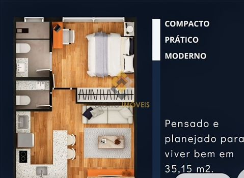 Foto 13 do(a) Apartamento de 1 quartos à venda em Coração Eucarístico, Belo Horizonte