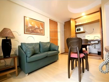 Foto 3 do(a) Apartamento de 1 quartos à venda em Brooklin Paulista, São Paulo