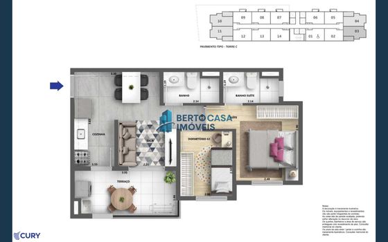 Foto 20 do(a) Apartamento de 1 quartos à venda em Brás, São Paulo