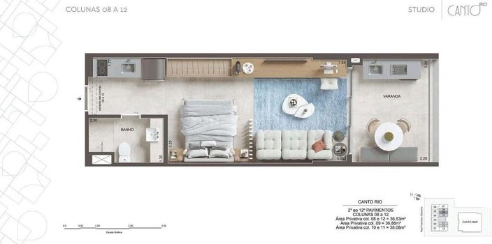 Foto 33 do(a) Kitnet / JK / Studio de 1 quartos à venda em Copacabana, Rio de Janeiro
