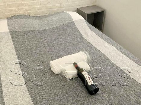 Foto 10 do(a) Flat de 1 quartos à venda em Vila Cordeiro, São Paulo