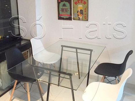Foto 2 do(a) Flat de 1 quartos à venda em Vila Cordeiro, São Paulo