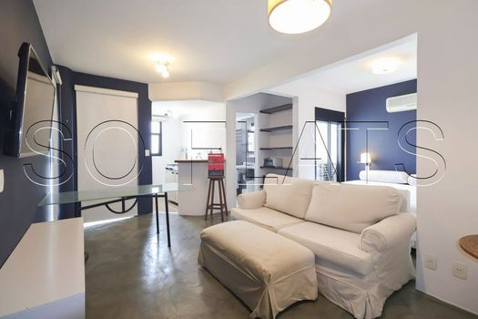 Foto 1 do(a) Apartamento de 1 quartos à venda em Vila Nova Conceição, São Paulo