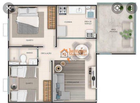 Foto 17 do(a) Apartamento de 2 quartos à venda em Vila Alzira, Guarulhos
