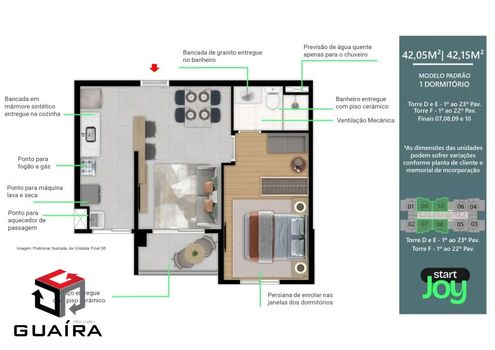 Foto 37 do(a) Apartamento de 1 quartos à venda em Jardim Olavo Bilac, São Bernardo do Campo