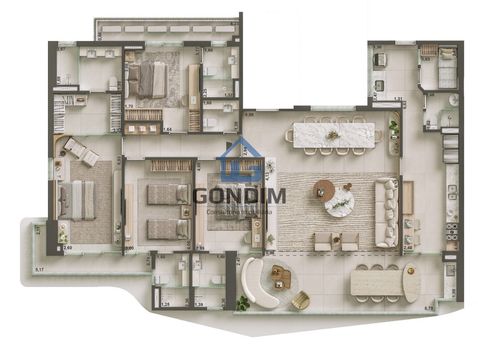 Foto 3 do(a) Apartamento de 4 quartos à venda em Meireles, Fortaleza