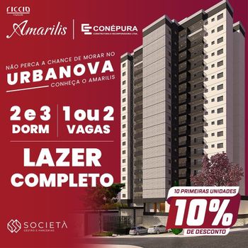 Foto 1 do(a) Apartamento de 2 quartos à venda em Condomínio Residencial Colinas do Paratehy, São José dos Campos