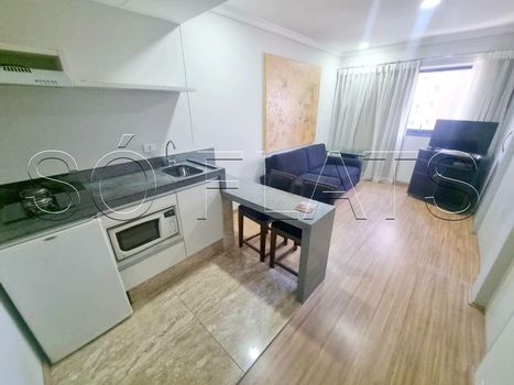 Foto 1 do(a) Flat de 1 quartos à venda em Jardim Paulista, São Paulo