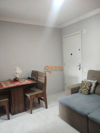 Foto 3 do(a) Apartamento de 2 quartos à venda em Vila Alzira, Guarulhos