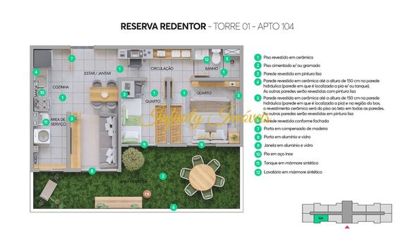 Foto 19 do(a) Apartamento de 2 quartos à venda em Rocha, Rio de Janeiro