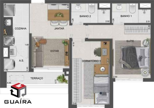 Foto 49 do(a) Apartamento de 2 quartos à venda em Fundação, São Caetano do Sul