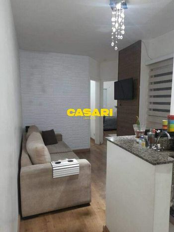 Foto 1 do(a) Apartamento de 2 quartos à venda em Vila Lutécia, Santo André