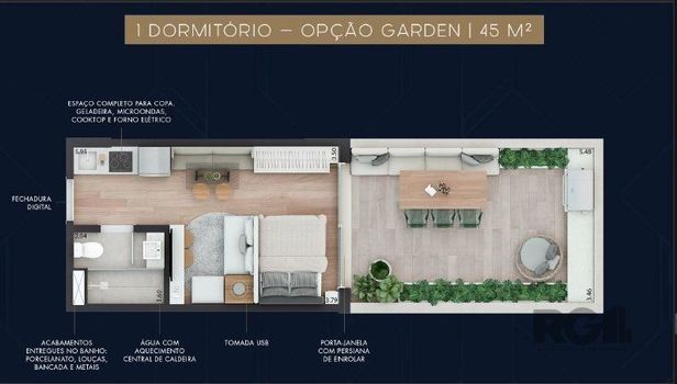 Foto 14 do(a) Loft de 1 quartos à venda em Bela Vista, Porto Alegre