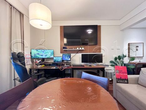Foto 6 do(a) Flat de 1 quartos à venda em Vila Olímpia, São Paulo
