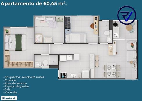 Foto 21 do(a) Apartamento de 1 quartos à venda em Praia do Futuro I, Fortaleza