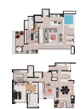 Foto 5 do(a) Apartamento de 3 quartos à venda em Rebouças, Curitiba