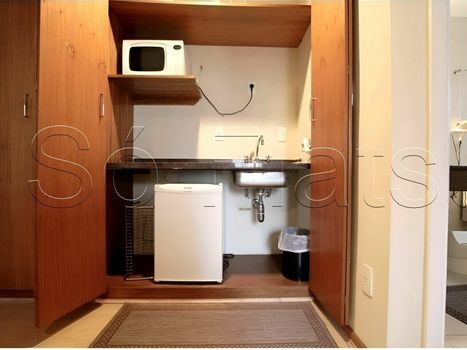 Foto 4 do(a) Flat de 1 quartos à venda em Brooklin Paulista, São Paulo